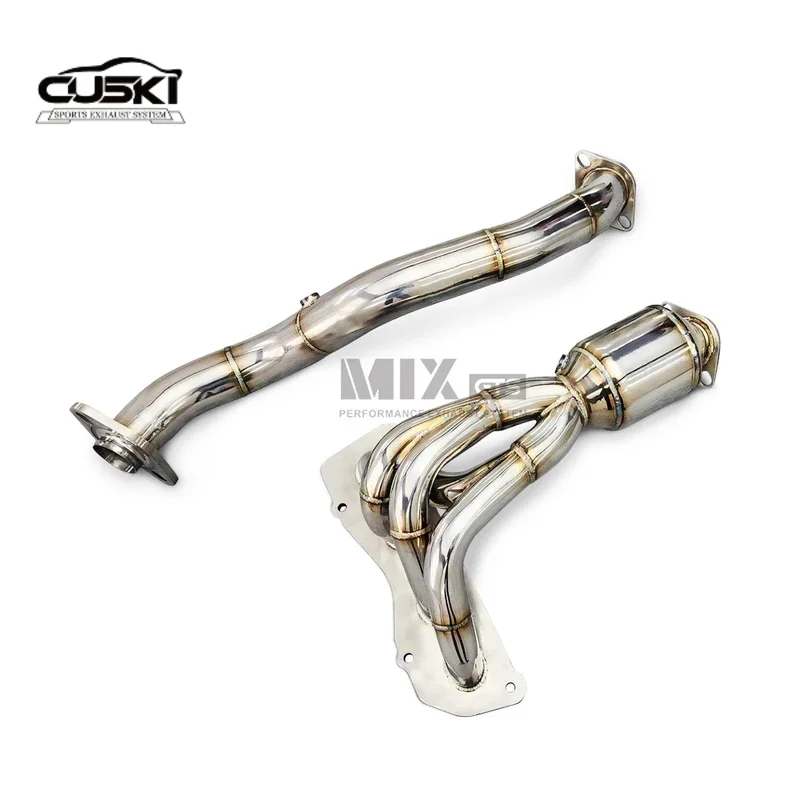 High quality stainless steel no cat exhaust pipe suitable for Toyota zelas 2.5 automotive exhaust modification exhaust system