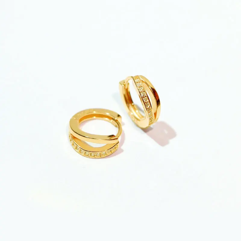 

Серьги-гвоздики из стерлингового серебра 925 пробы с белым цирконием для женщин, свадебные и помолвочные украшения, модный студенческий подарок