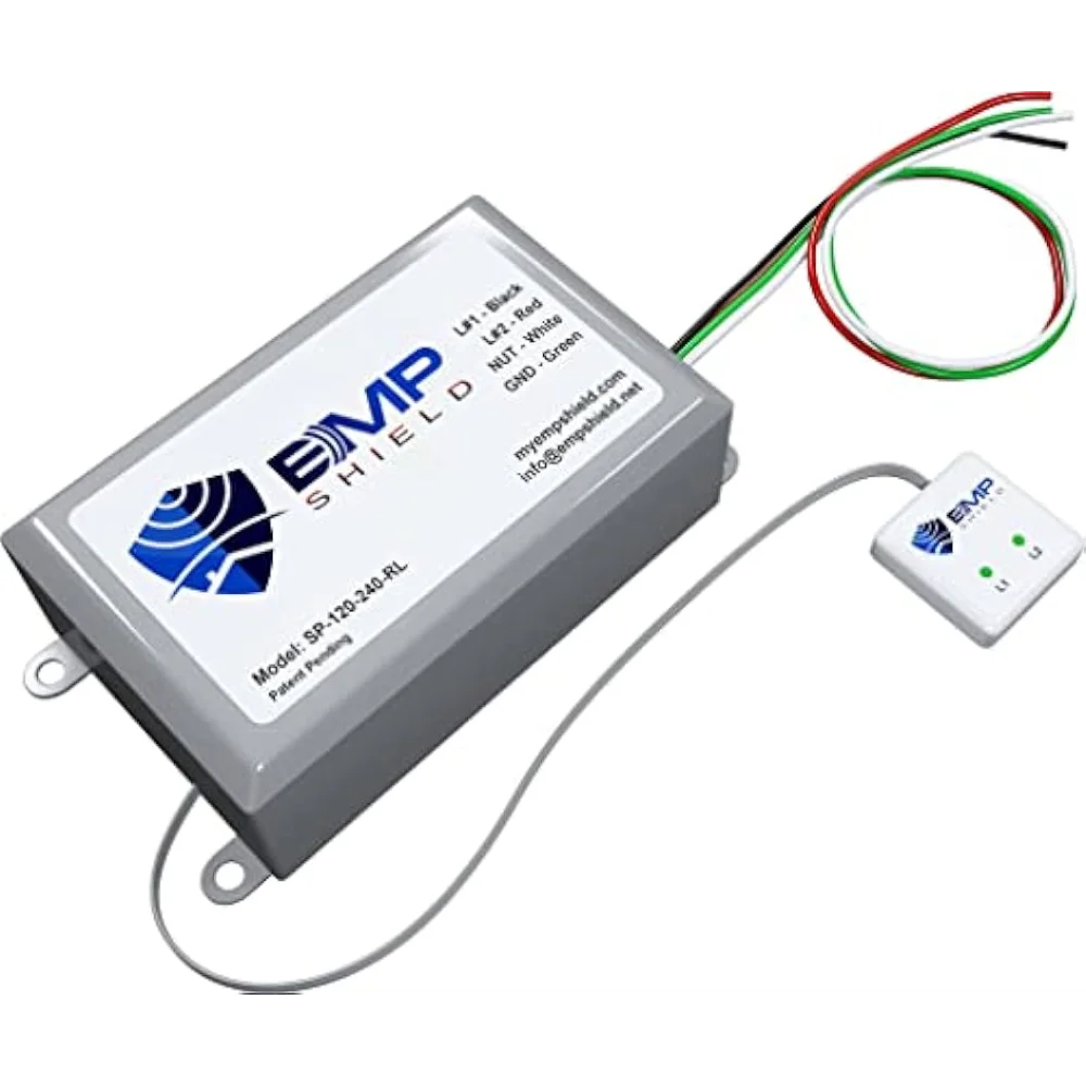 

EMP Shield – Home EMP & Lightning Protection + CME Defense for Flush Mounted Breaker Box