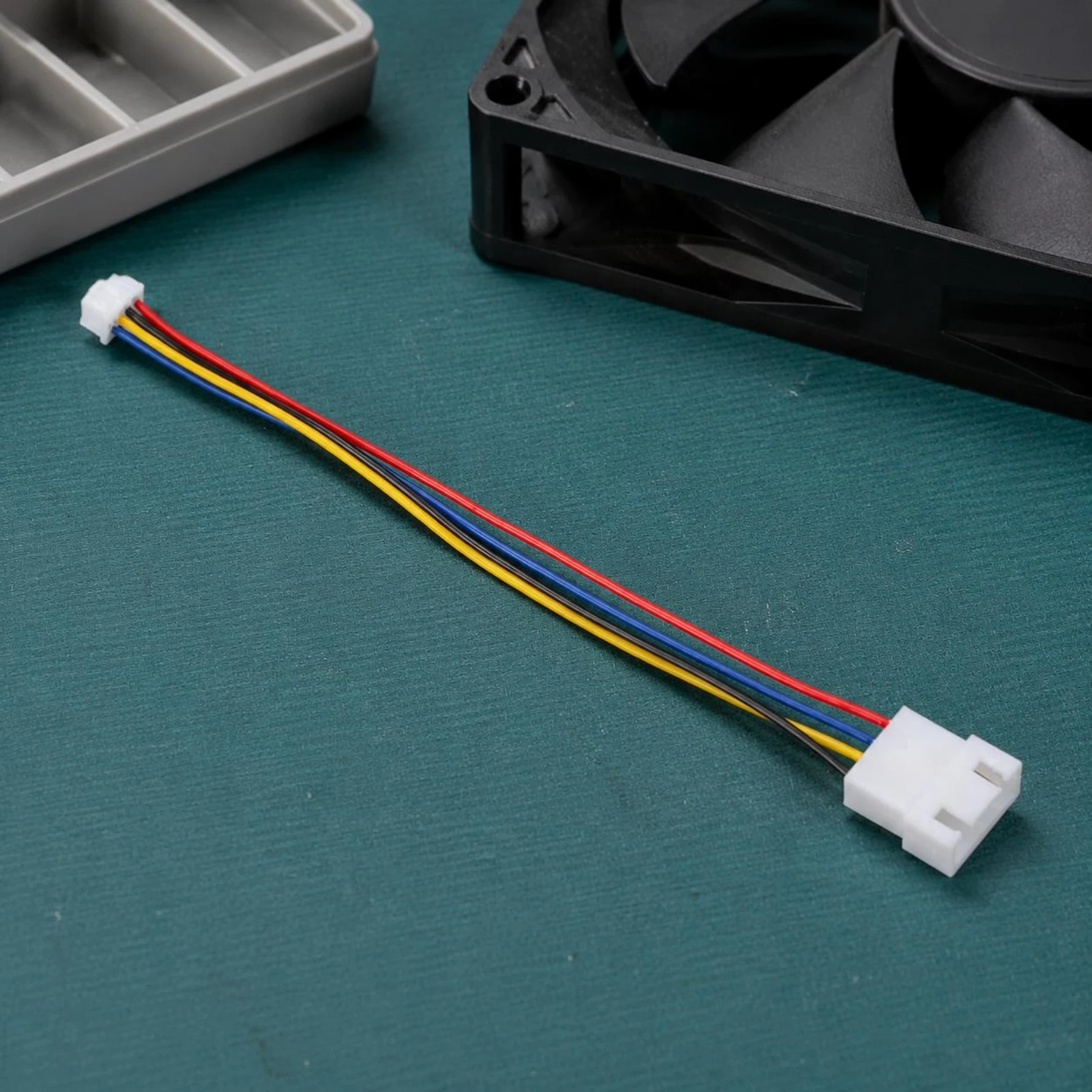 3D Printer Fan Lead Stable Connection Aux Fan Extension Cable 3D Printer Connector Cable Long-Lasting Use Computer Accessory