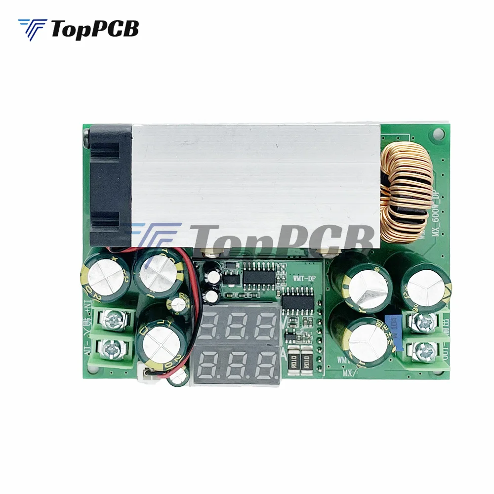 Imagem -03 - Dc-dc Step Down Módulo de Alimentação Regulador de Tensão Buck Converter Board 600w 25a 12v75v a 5v 19v 21v 24v 48v Ajustável