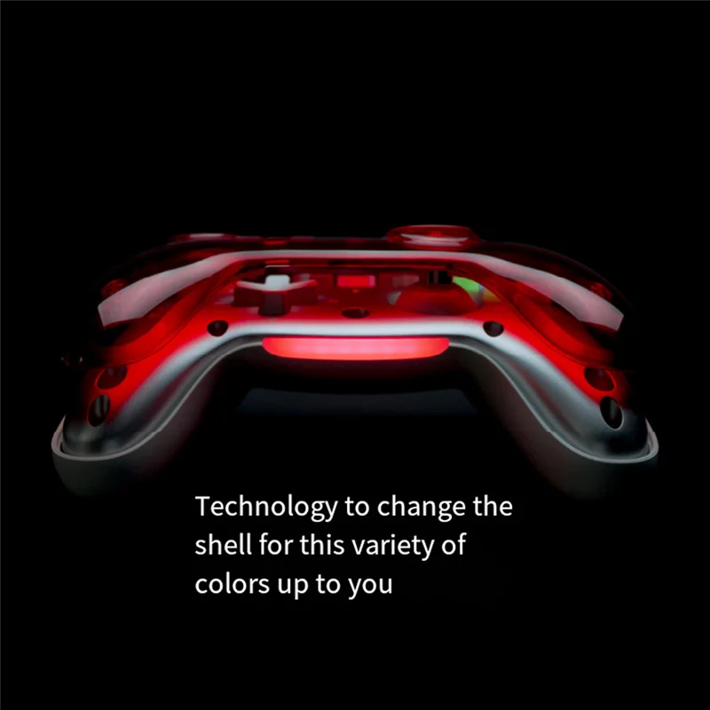 

For PB TAILS CRUSH Wireless Gamepad For Computer Edition Dual Hall Bluetooth RGB Lighting Switch Grip, Durable Easy To Use A