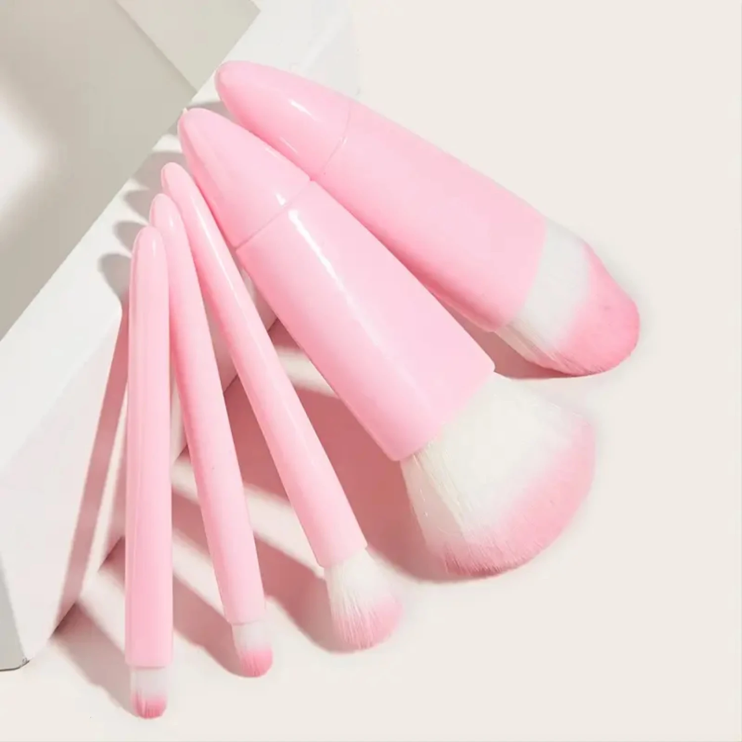 Loose Setting Powder Makeup Brush Set - 5pcs Eyeshadow Brushes for Shopping