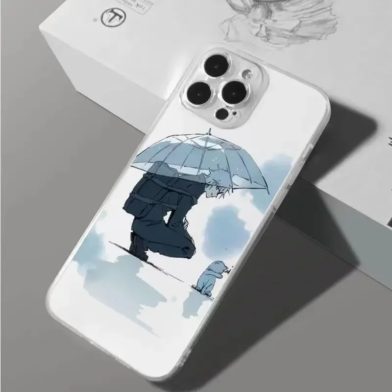 Jujutsu Kaisen Gojo Satoru Geto Suguru Phone Case for IPhone 15 14 Pro Max 13 12 11 X XR XS Max 78 Plus Anime Figure Phone Cover