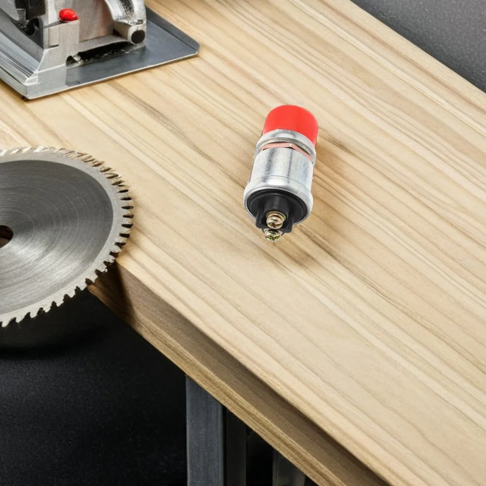 

2Pcs Diesel Engine Start Button Jk260 Red Zinc Alloy Push Starter Switch for Cars Trucks Boats Marine Engine Ignition Start