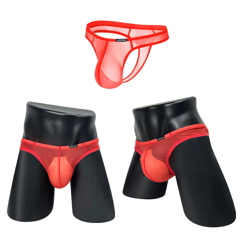 Transparent G-string Men's Thongs Packs Brave Person Man Underwear Mens Sexy Underwear Thong Man New Hot Erotic Lingerie for Men