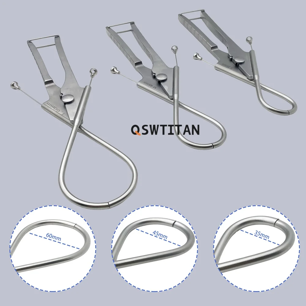 

Stainless Steel Orthopedic Wire Passer Hollow Wire Guide Instrument for Surgical Use