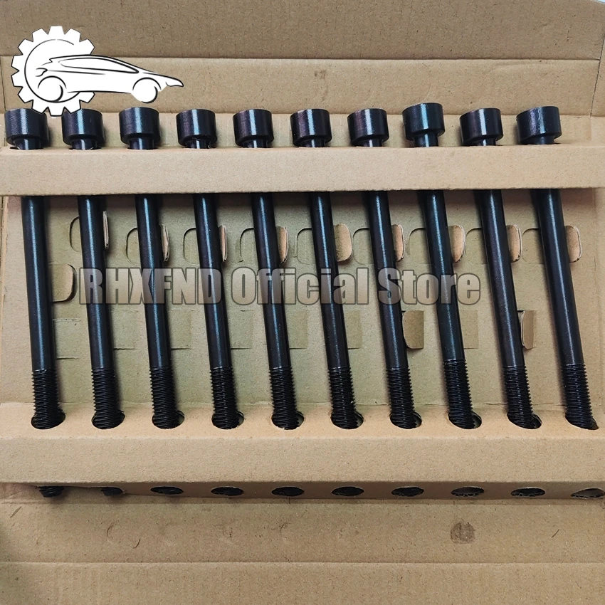 

Используется для комплекта главных кривошипных болтов Nissan, подходит для SR16VE N15 + SR20VE P11 P12 + SR20DE FWD, 10 шт.