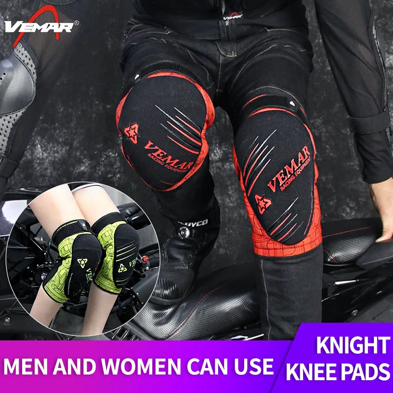 VEMAR dizlik koruyucu motosiklet Kneepad motokros motosiklet diz pedleri MX koruyucu yarış muhafızları Off-road bacak koruma