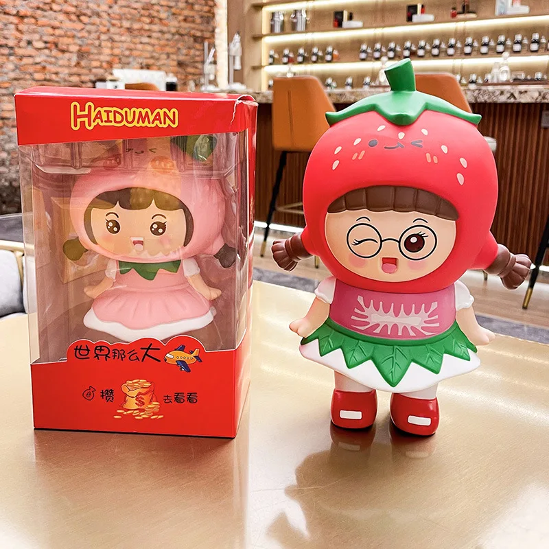 Miniso Il bellissimo salvadanaio per ragazze ha una grande capacità di archiviazione e un desktop femminile squisito e carino