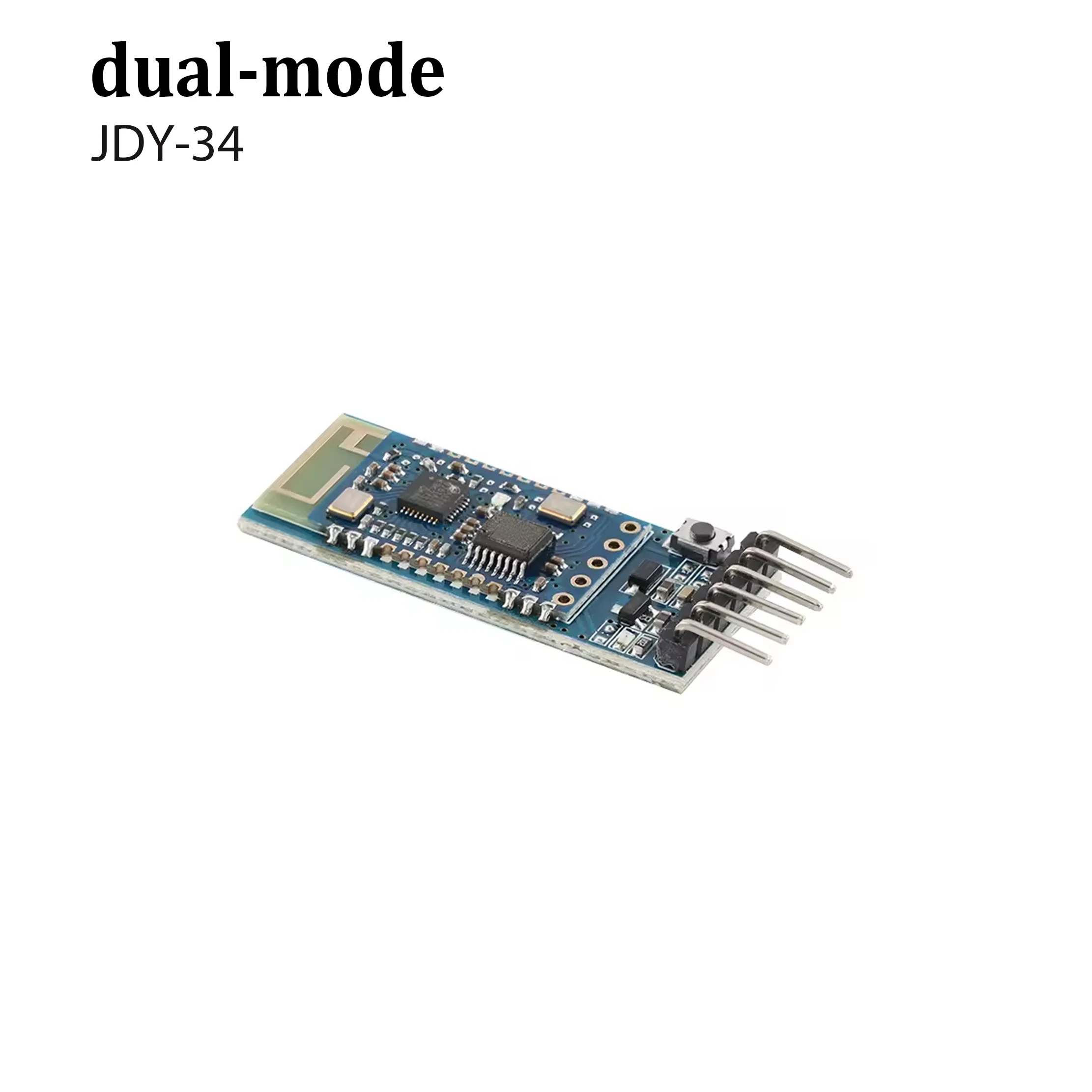 JDY-34 dual-mode Bluetooth module SPP leader/follower integrated BLE high-speed Bluetooth printer Bluetooth with baseplate