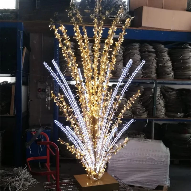 New Design 3D LED Tree Lights for Outdoor Street Holiday Decoration