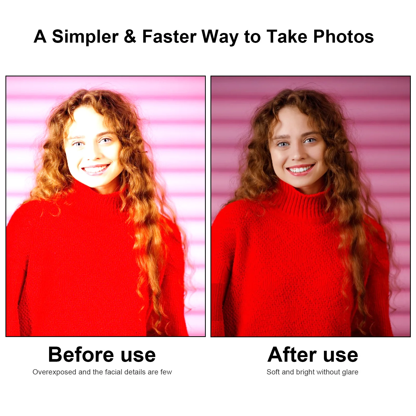 Picture 3: Diffuser Photography Flash Diffuser White Lamp Shade Diffuser Plug and Play for GODOX IM20 Mini Flash Photography Light Diffuser