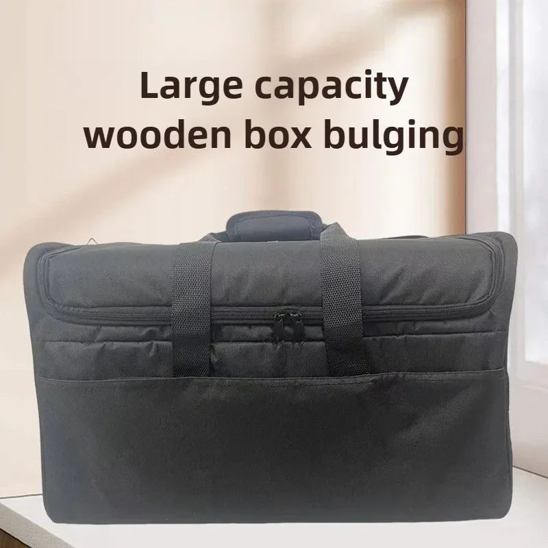Portable Oxford Cloth Drum Kit Bag Thicken Breathable Ultra Light Expandable Drum Bag Storable Musical Instrument Storage
