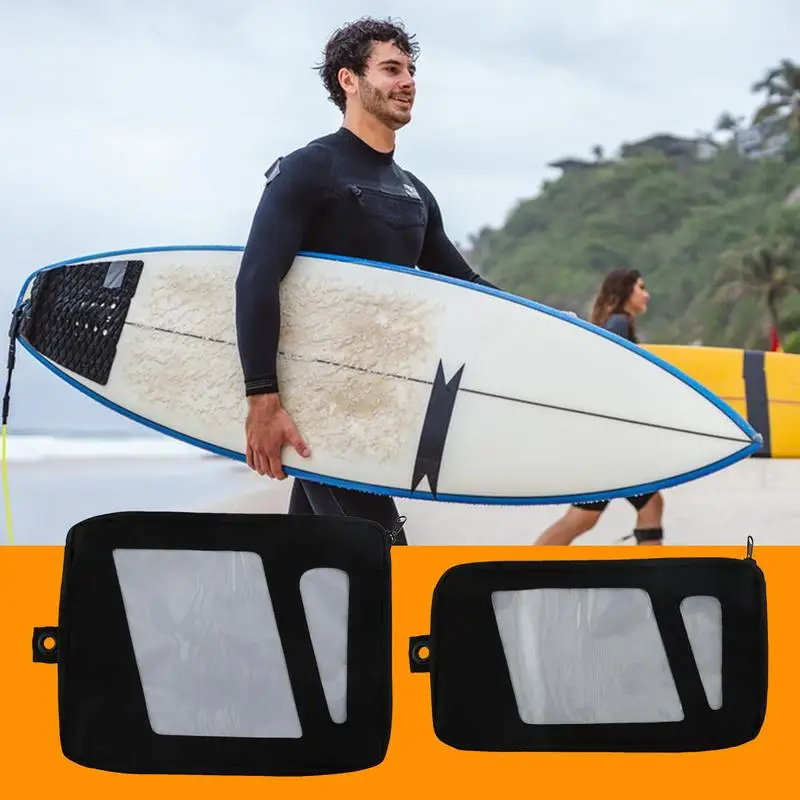 

Surfboard Fin Bag Fin Organizer Surfing Fin Holder Storage Organizer Waterproof Surf Fins Bag Fin Case Large Capacity For