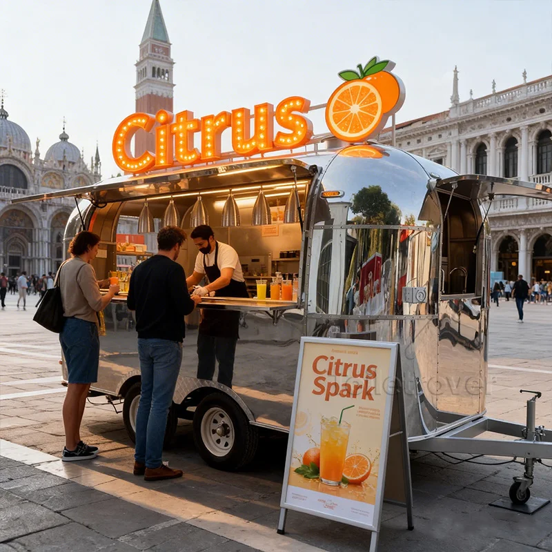 Outdoor Street Food…