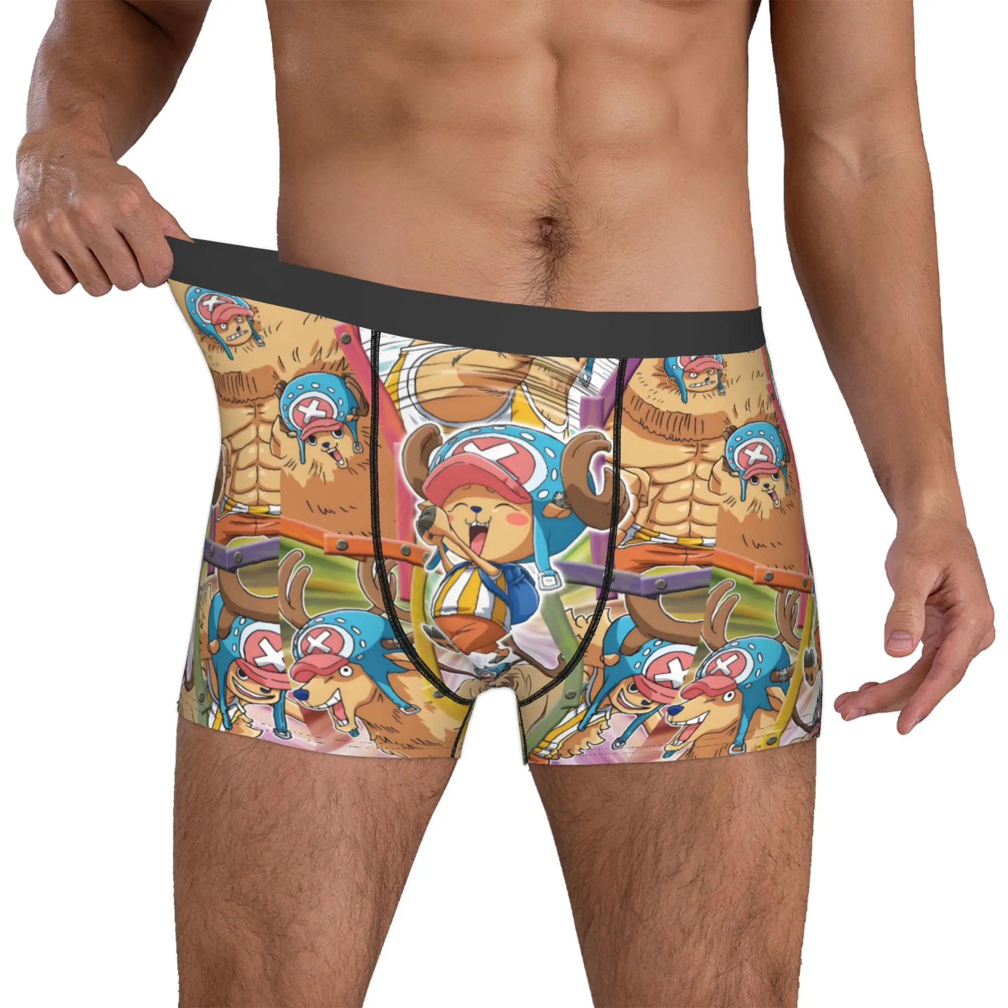 

Custom Chopper Mangas Japan Boxers Shorts Men Briefs Underwear Fashion Underpants