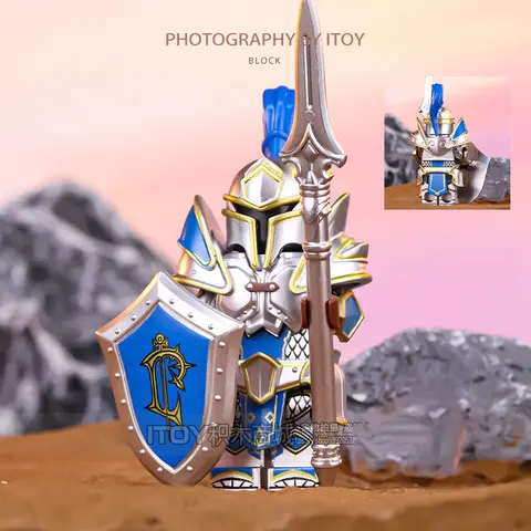 World of Warcraft Wow Byggklossar Lich King Mini Actionfigur Leksaker 8 best sales Lego World of Warcraft - №1