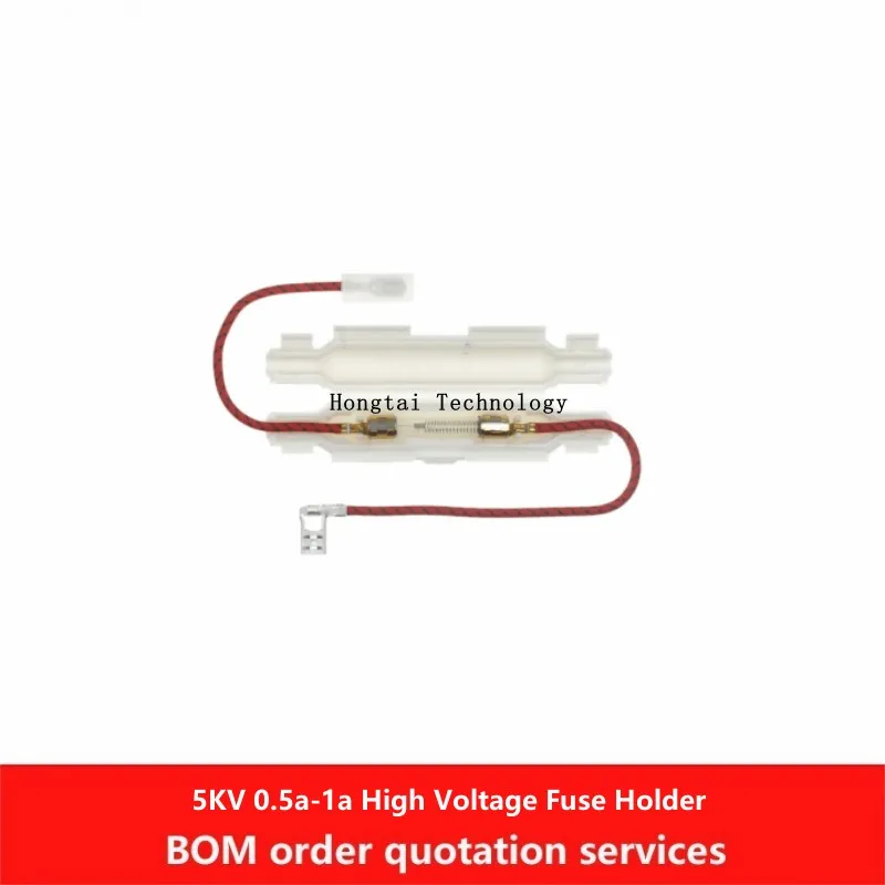 5KV 0.5A 0.6A 0.65A .07A 0.75A 0.8A 0.85A 0.9A 1A Microwave High Voltage Fuse High Temperature Flame Retardant Fuse Holder