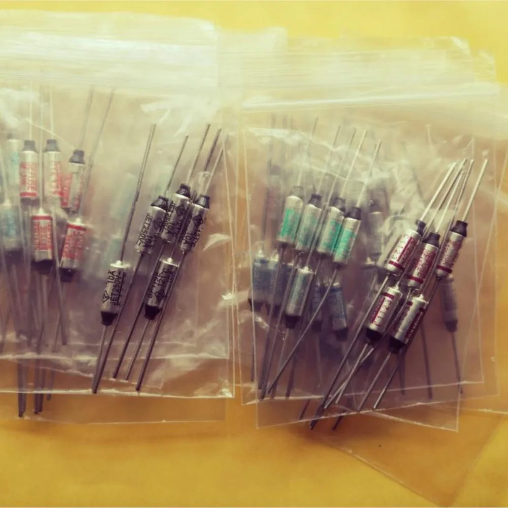 New 70pcs SF70E to SF240E SEFUSE Cutoffs NEC Thermal Fuse 10A 250V Assortment Kit