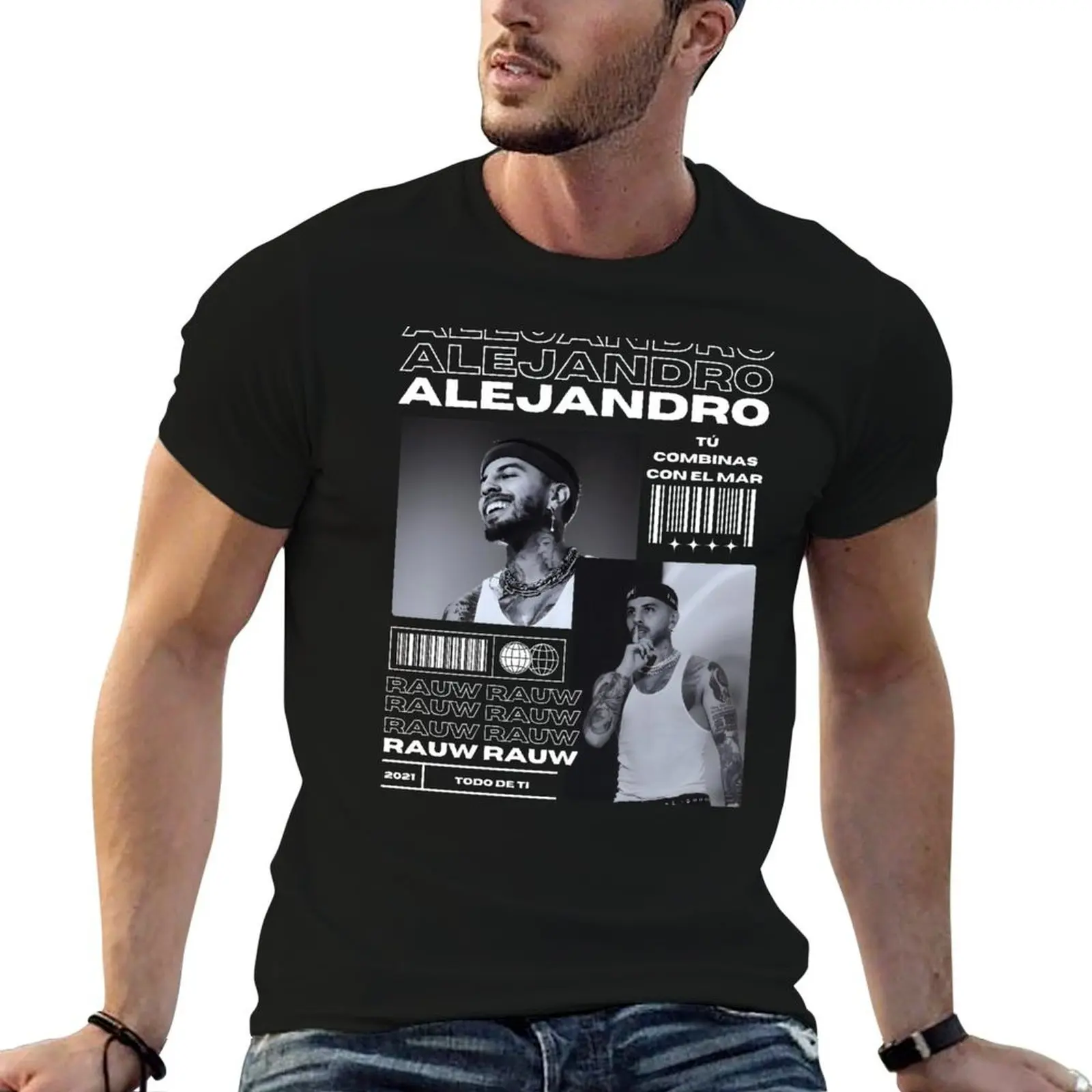 

Rauw Alejandro T-Shirt t shirts for man graphic tees man t shirts graphic T-Shirt