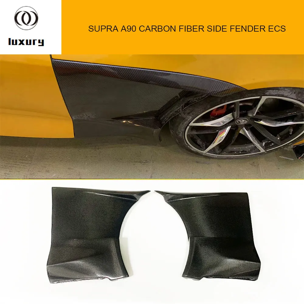 Carbon Fiber Side Bumper Fender for Toyota Supra A90 2.0T 3.0T 2019-UP