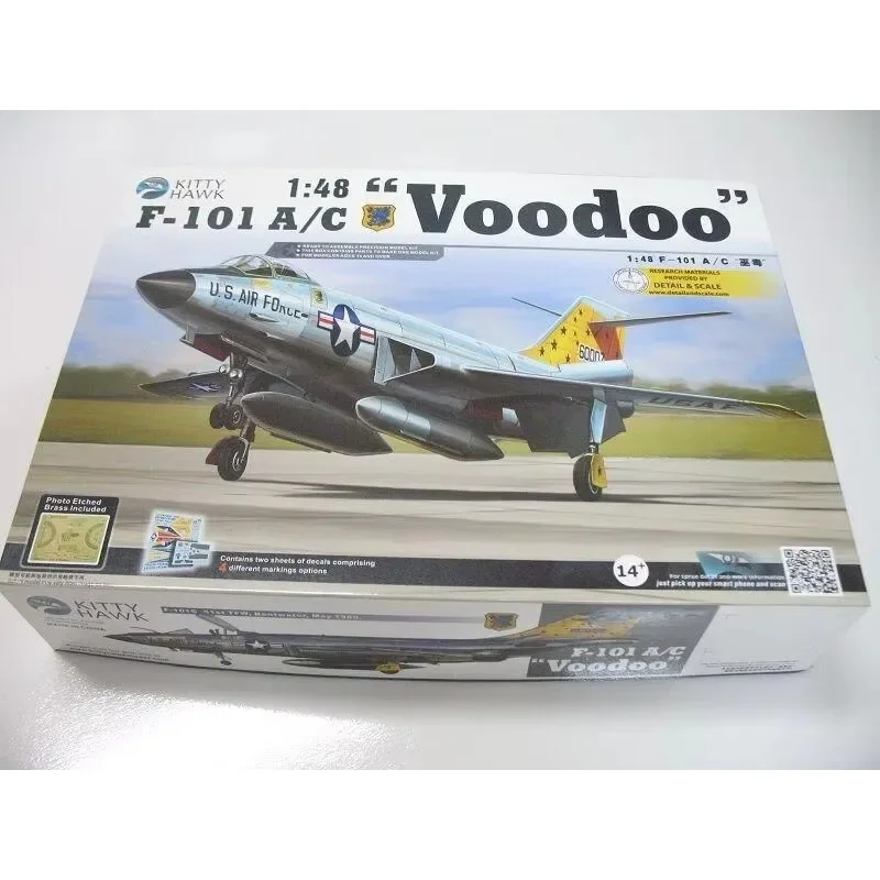 

Kitty Hawk 80115, масштаб 1/48 F-101, набор пластиковых моделей для сборки кондиционера Voodoo