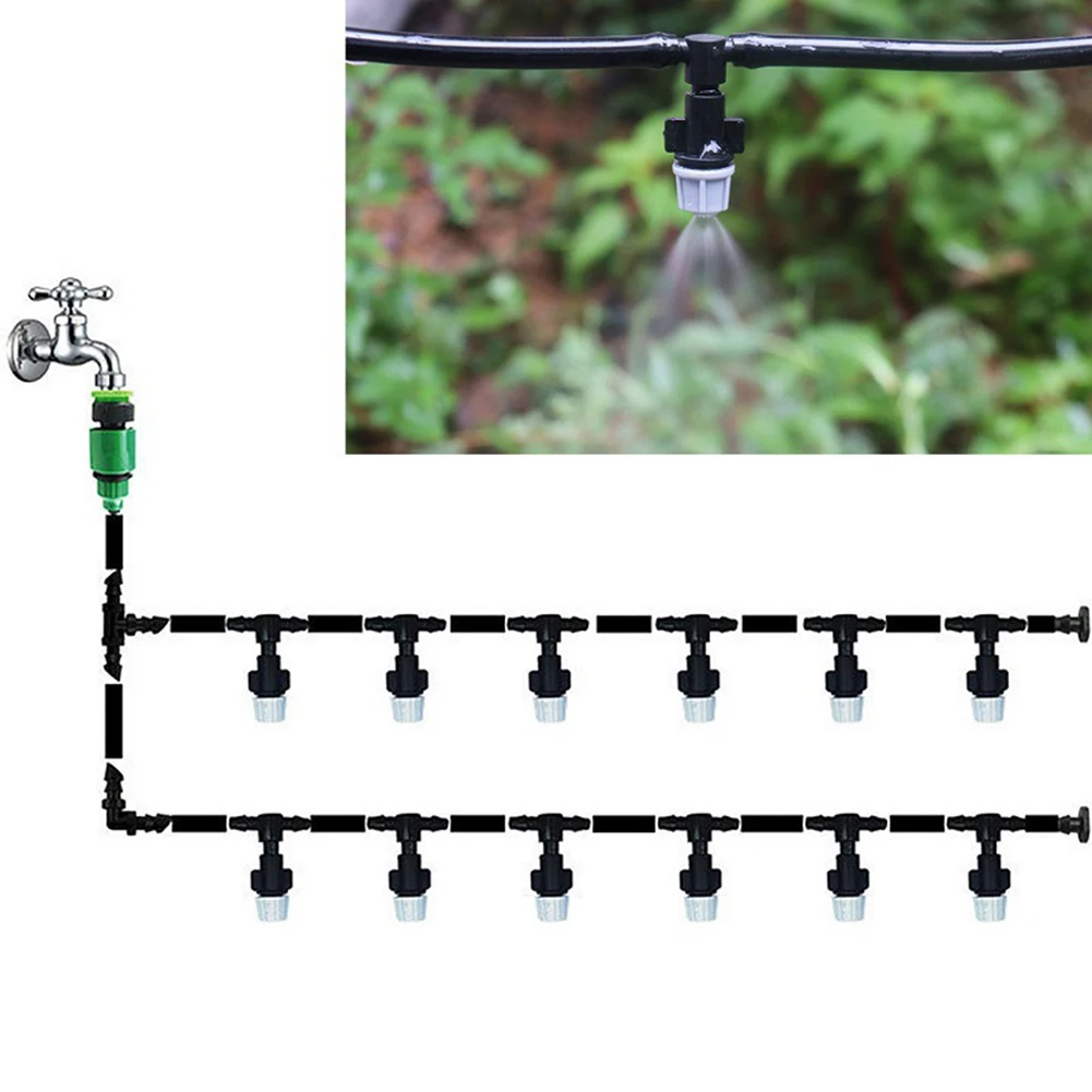 

10/20M Garden Hose Drip Irrigation Kit Portable Automatic Drip Watering Kits Water-saving Gardening Tools for Garden Greenhouses