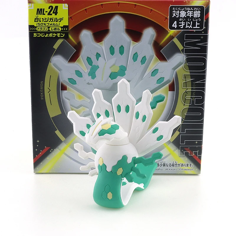 Takara Tomy Tomica Moncolle  Pokemon Figures ML-24 White Flash Kigeld 50% Miniature Kids Toys  Dolls Diecast Resin Collection