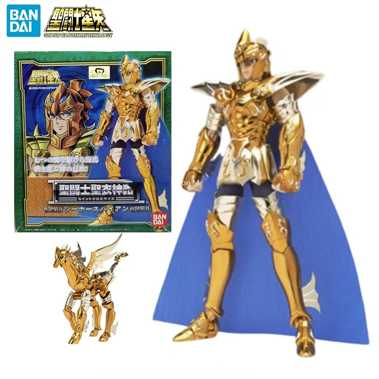 In stock BANDAI Saint Cloth Myth Seahorse Haima Baian 1.0 Animation Action Collectible Character Model Toy