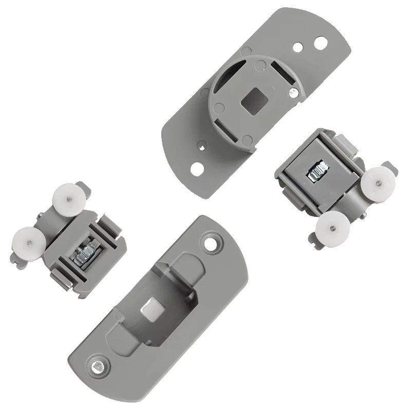 1/2Pcs Grey Plastic Sliding Partition Trolley Door Runner For Coachman Caravan Or Motorhome Car Accessories RV Replacement Part