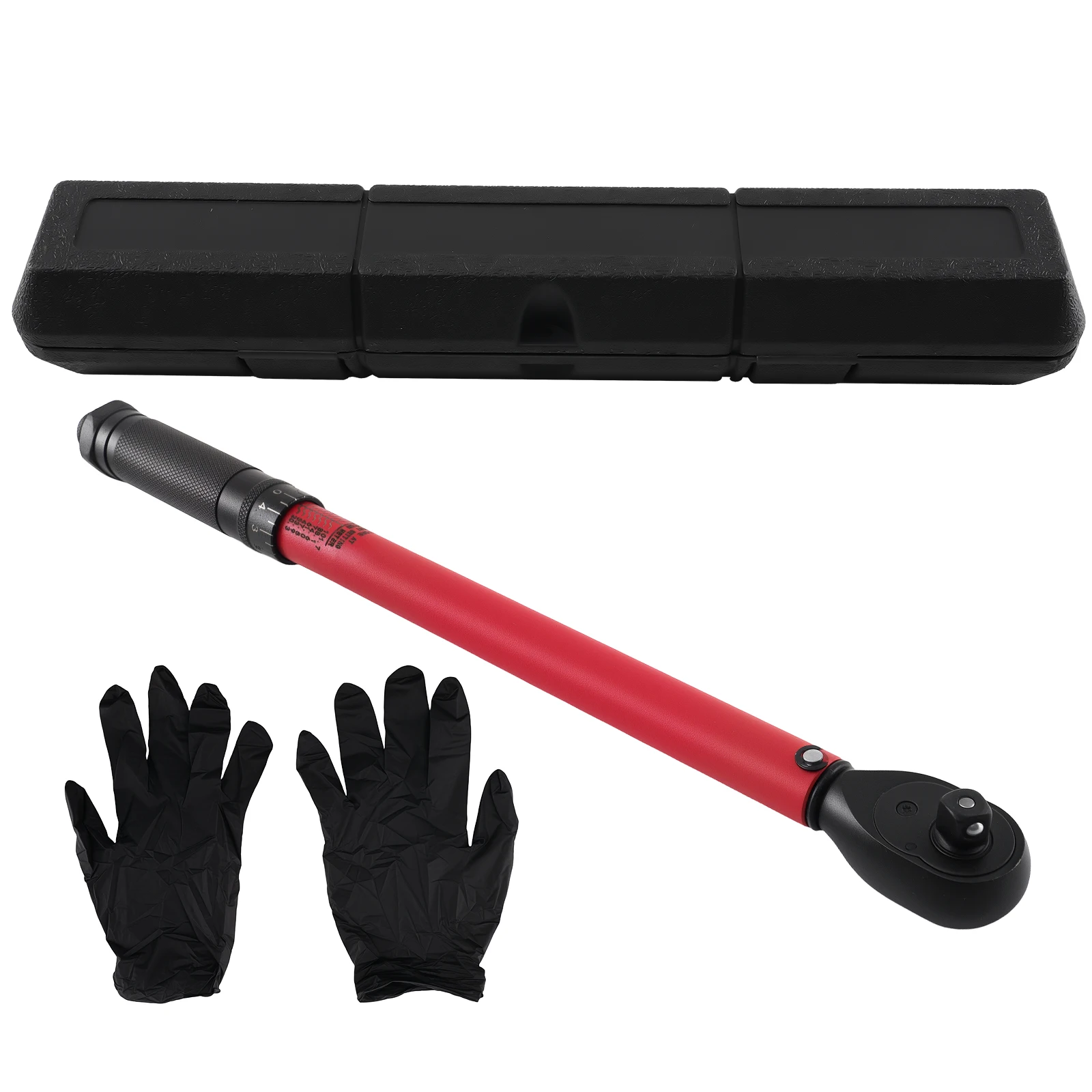 

Premium Grade Torque Wrench 3/8" Drive 10-80 Ft-Lb with Carrying Case New