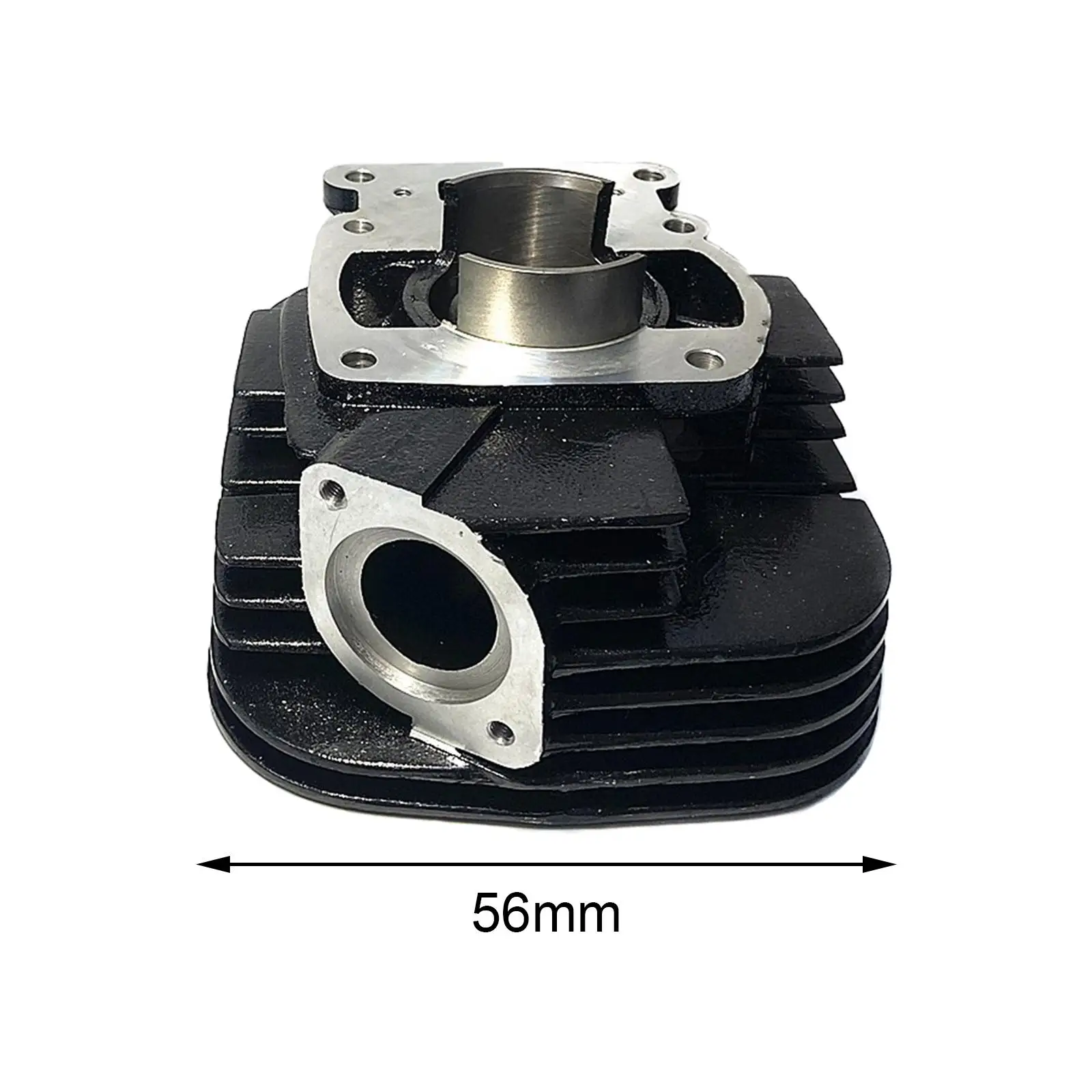 

Cylinder Piston Gasket Kit 56mm Aluminum Alloy Engine Component for Yamaha TS125 Two Stroke Motorcycle Repair