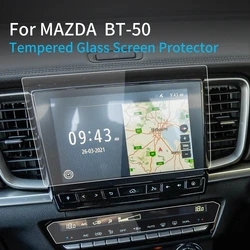 Car Accessories For Mazda BT-50 Screen Protector 2023 bt50 Console Tempered Glass Protective Film Navigator Protection