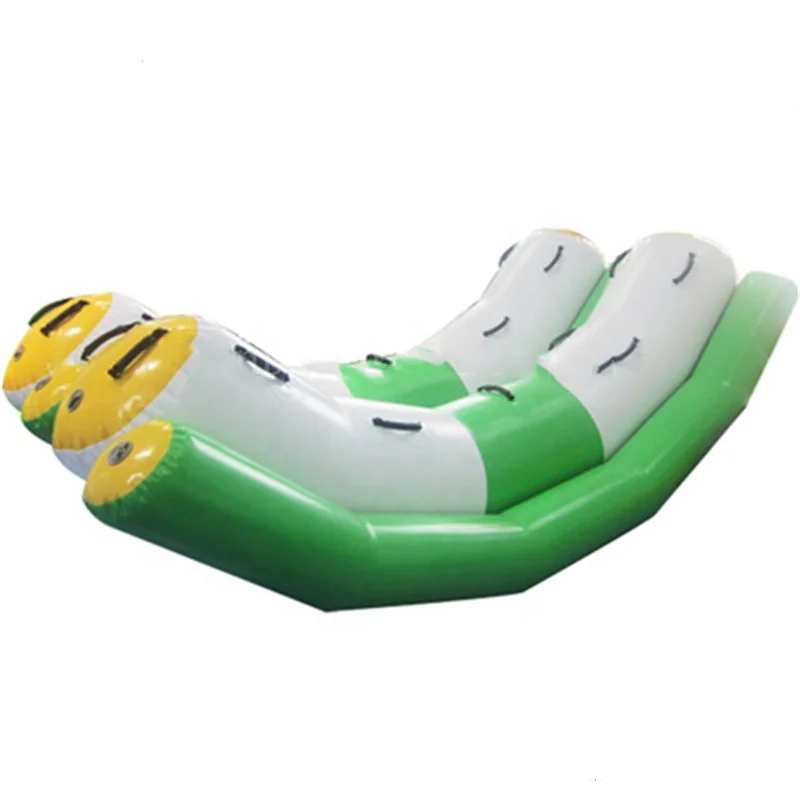 High Quality Inflatable Floating Water Seesaw, PVC Sport Game Water Totter for Parkpromote sales