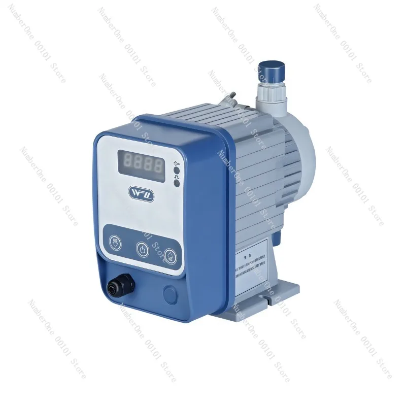 3-9L/h Digital Dosing Pump PVDF PTFE Acid Alkali Resistant Metering Pump