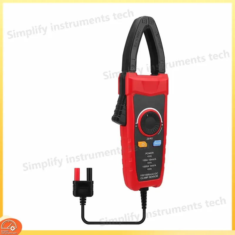 Ulide Industrial UT-CS07 AC DC Current Sensor 1000A Digital Clamp Meter Large Aperture Clamp Ammeter for Electrical Testing