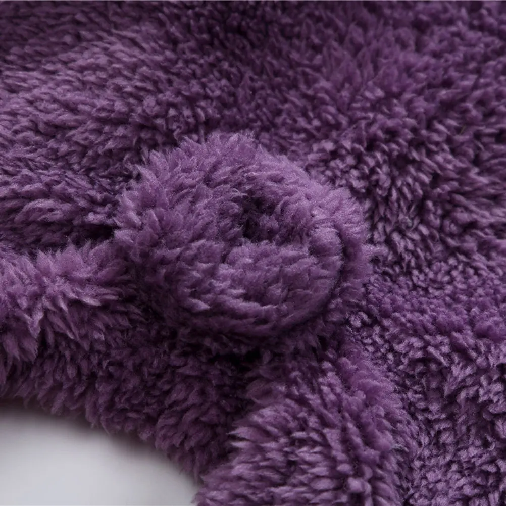 Monos de Invierno para Bebé, Traje Cálido con Forma de Animal de Dibujos Animados, Morado, 3-6 Meses, Monos para Bebés, Niños Pequeños, Niños y Niñas, Casual