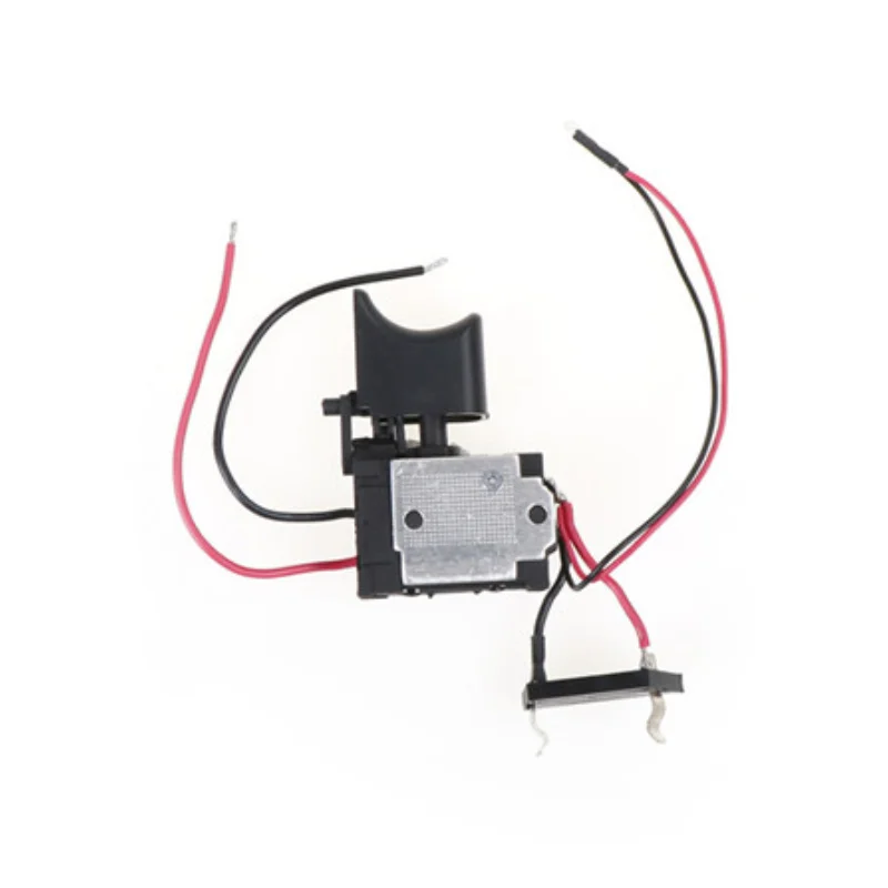 أسود 16A تيار مستمر 7.2-24 فولت مثقاب كهربائي ضد الغبار التحكم في السرعة زر الضغط الزناد التبديل #2