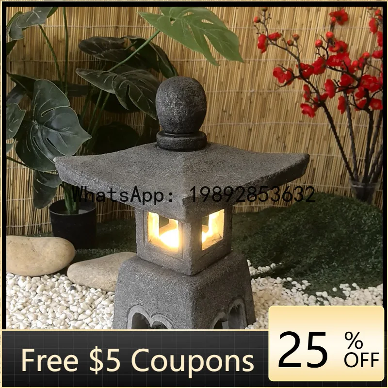 Z4  Garden Ornament Chinese Style Stone Ornament Outdoor Garden Landscape Stone Ornament