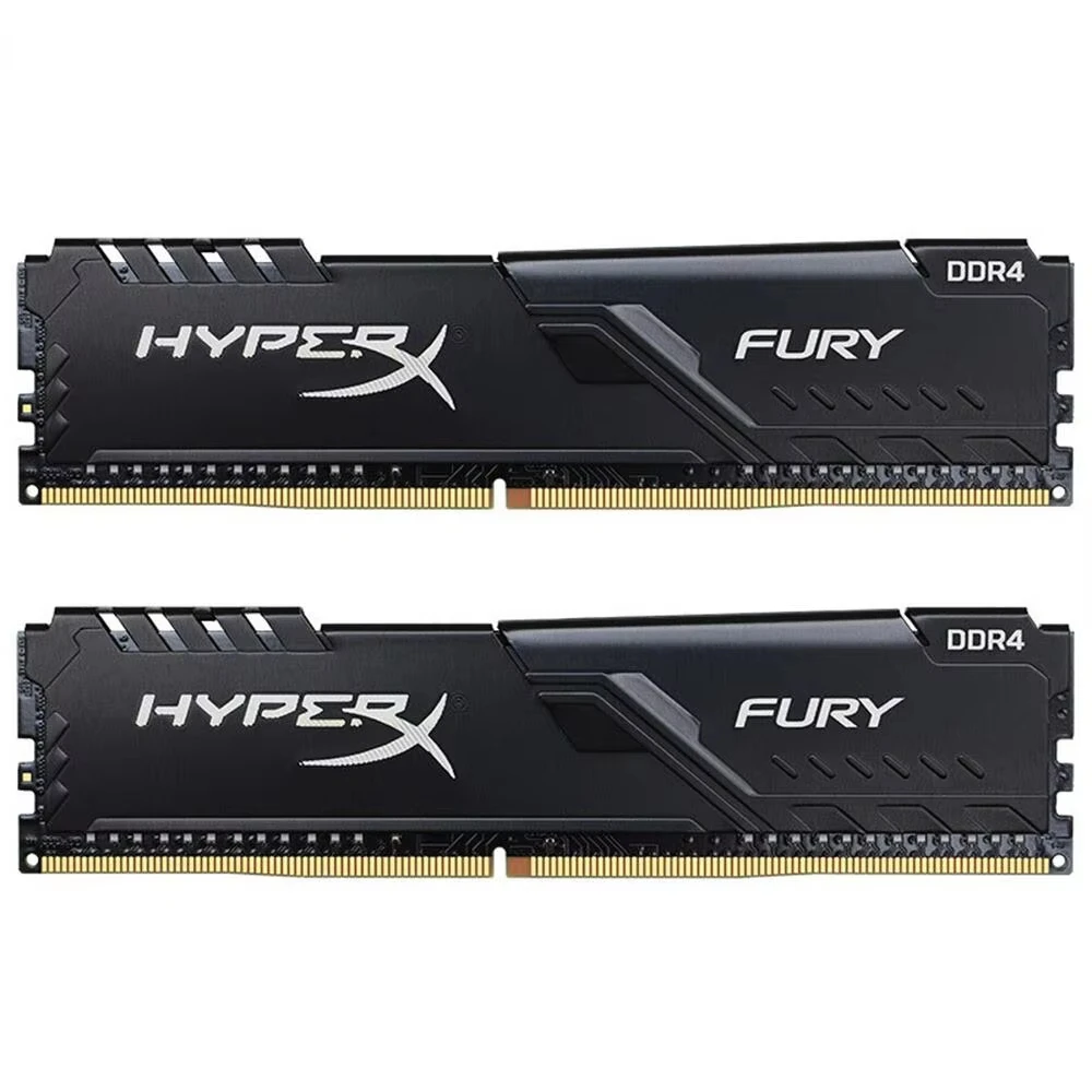 HyperX Fury DDR4 Memoria 8GB 16GB RAM 3200MHz 2666MHz 2400MHz Desktop RAM 1.2V DIMM PC-21300 25600 view 2