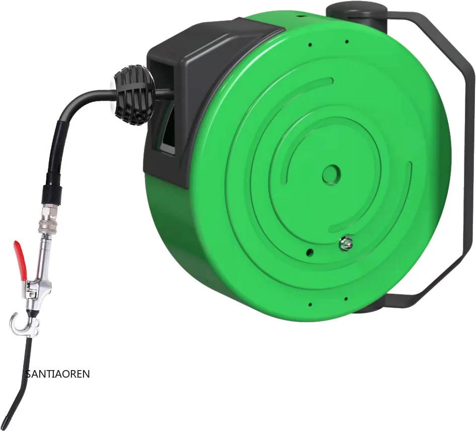 

2025Compact Automatic Hose Reel 15/20/25/30m Mesh Retractable Air Hose Reel