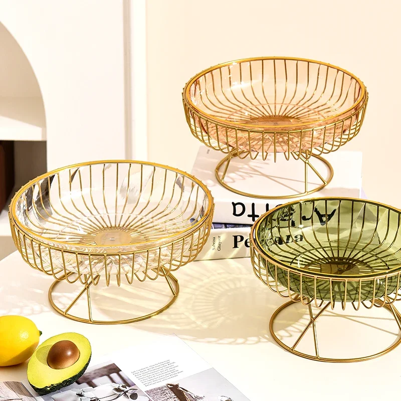 Fruit tray Home living room coffee table high-end snacks placed tray dessert tray reception advanced sense of candy plate