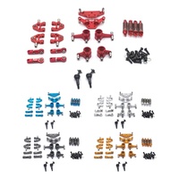 WLtoys 1/28 284131 K969 K979 K989 K999 Metal Swing Arm Steering Cup Shock Absorber Bracket CVD Set For RC Car Upgrade Parts