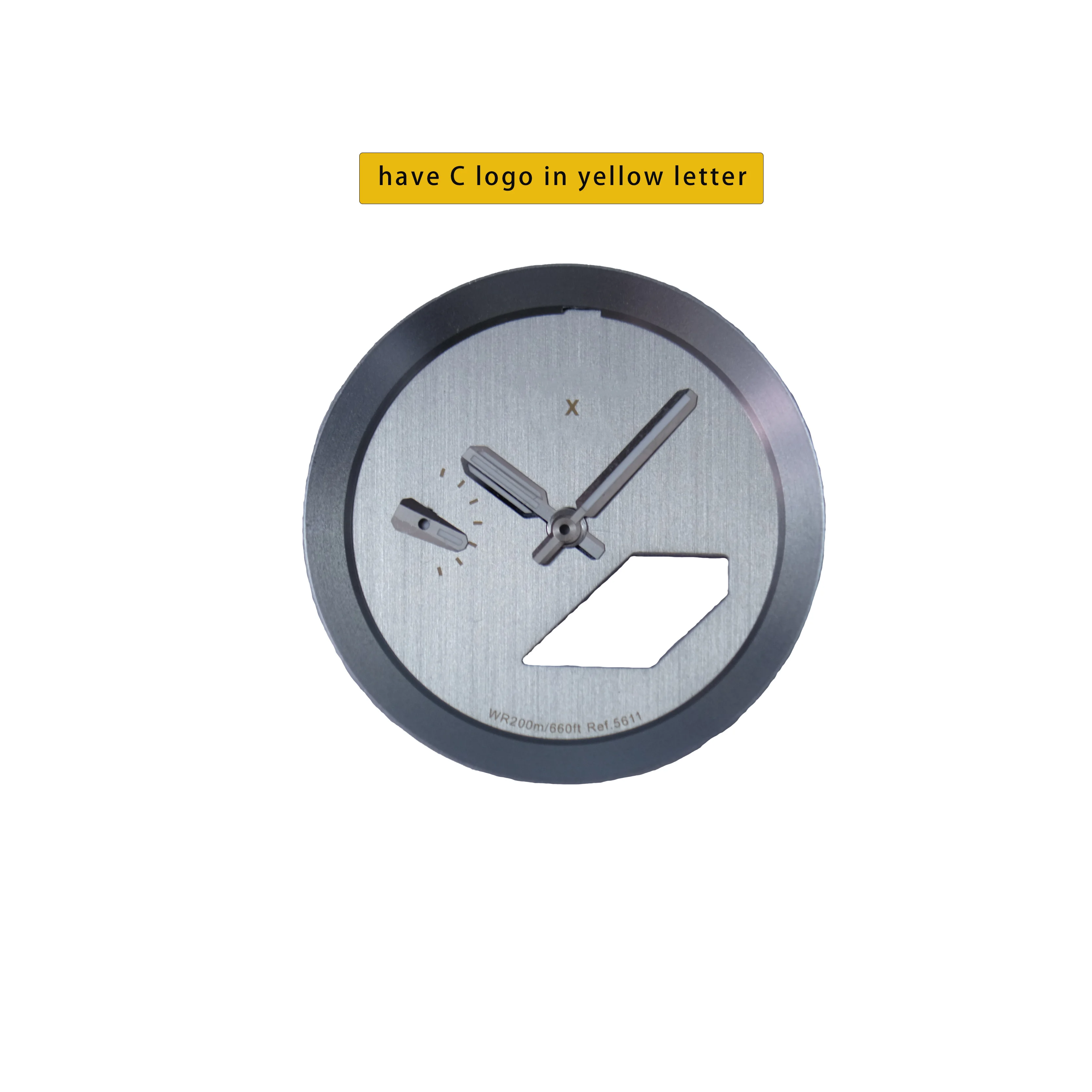 High Quality for GA2100 Dial Stainless Steel Ga2100 Modification Kit Watch Face DIY Dial & Hands Combo Modify