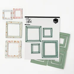 November 2024 Pink Series Metal Cutting Dies for DIY Scrapbooking, Album Paper Cards, Decorative Crafts, Embossing Die Cuts