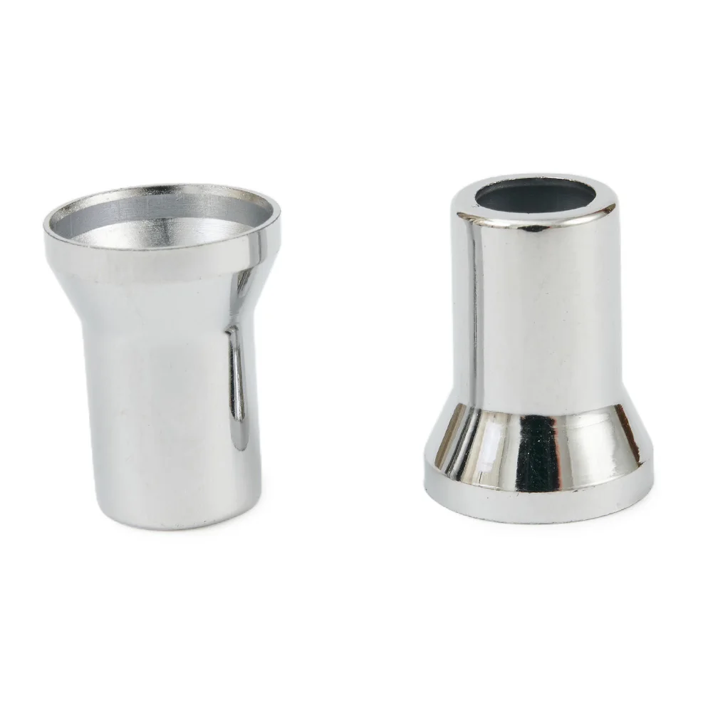 12Pcs/set Silver TR413 Chrome Auto Truck Tire Wheel Tyre Valve Stem Sleeves Hex Cap Auto Truck Parts Stem Sleeves 1.2x0.8cm