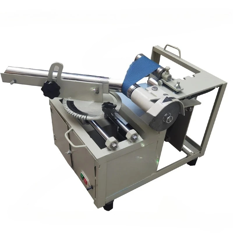 Stainless Steel Bevel Machine New Convenient Stair Handrail Grinding Multi-function Square Tube Arc Sand Belt Delivery
