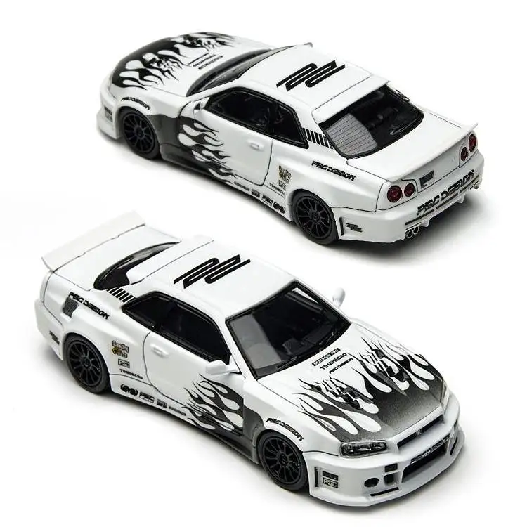 

Pre PSC Alloy 1:64 R34 Simulation Alloy Car Model Ornament