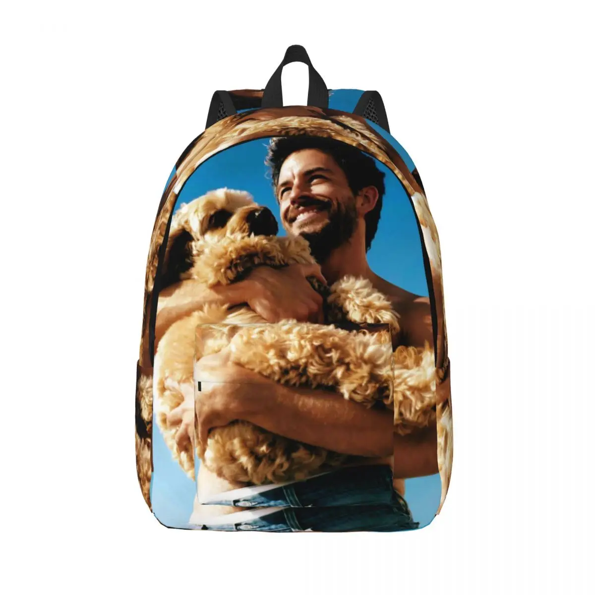 Jonathan Bailey Backpack Middle High College School Student Movie Actor Bookbag Men Women Daypack Hiking
